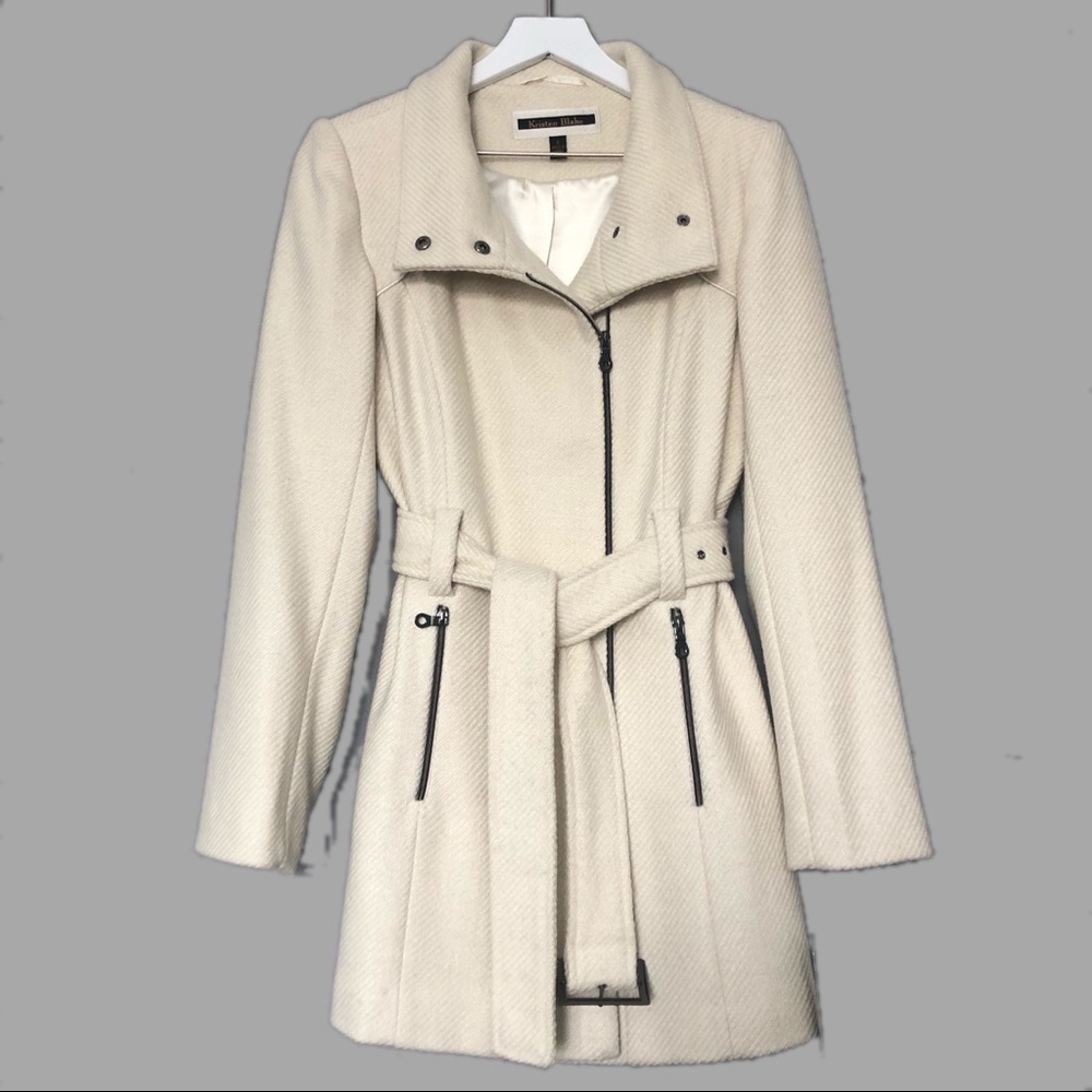 Kristen Blake Ivory Coat